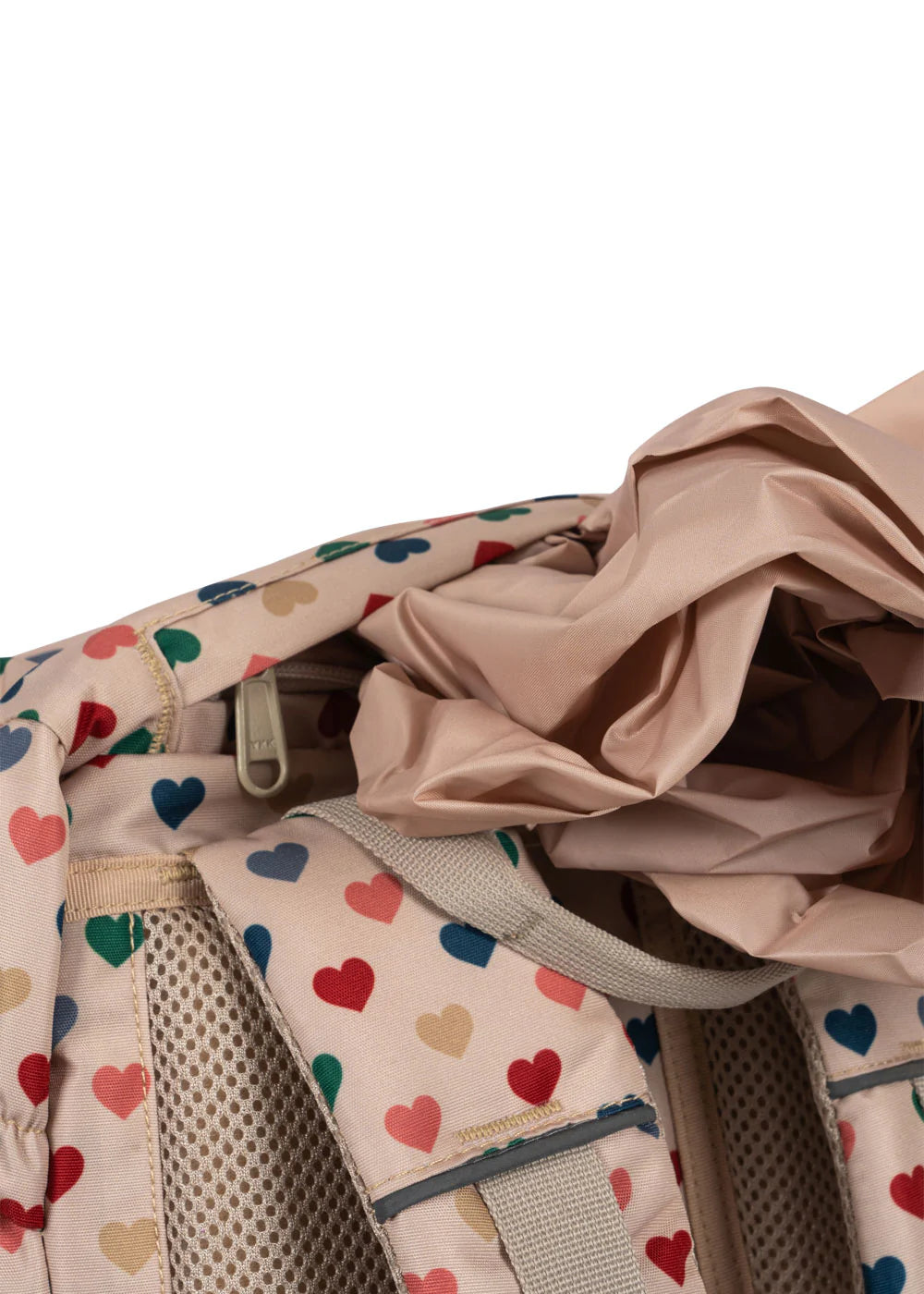Mochila Escolar CLOVER Couer Coloré Frappé e acessórios - Konges Slojd