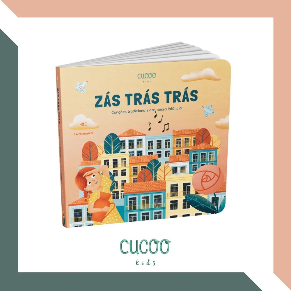 Livro Musical "Zás Trás Trás" - CUCOO