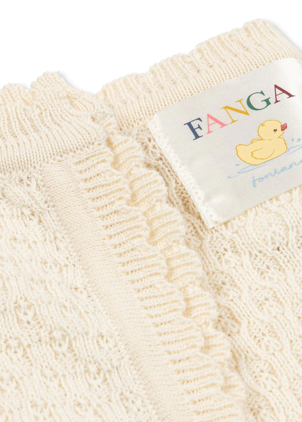 Manta de bebé em algodão orgânico - FANGA FONTANA - Konges Slojd