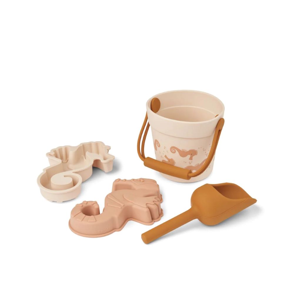 Mini kit brinquedos de praia em silicone - Liewood