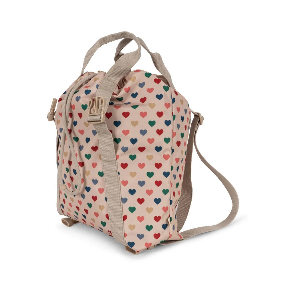 Mochila Escolar CLOVER Couer Coloré Frappé e acessórios - Konges Slojd