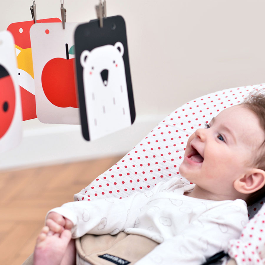 Pack baby ALTO CONTRASTE - Banana Panda