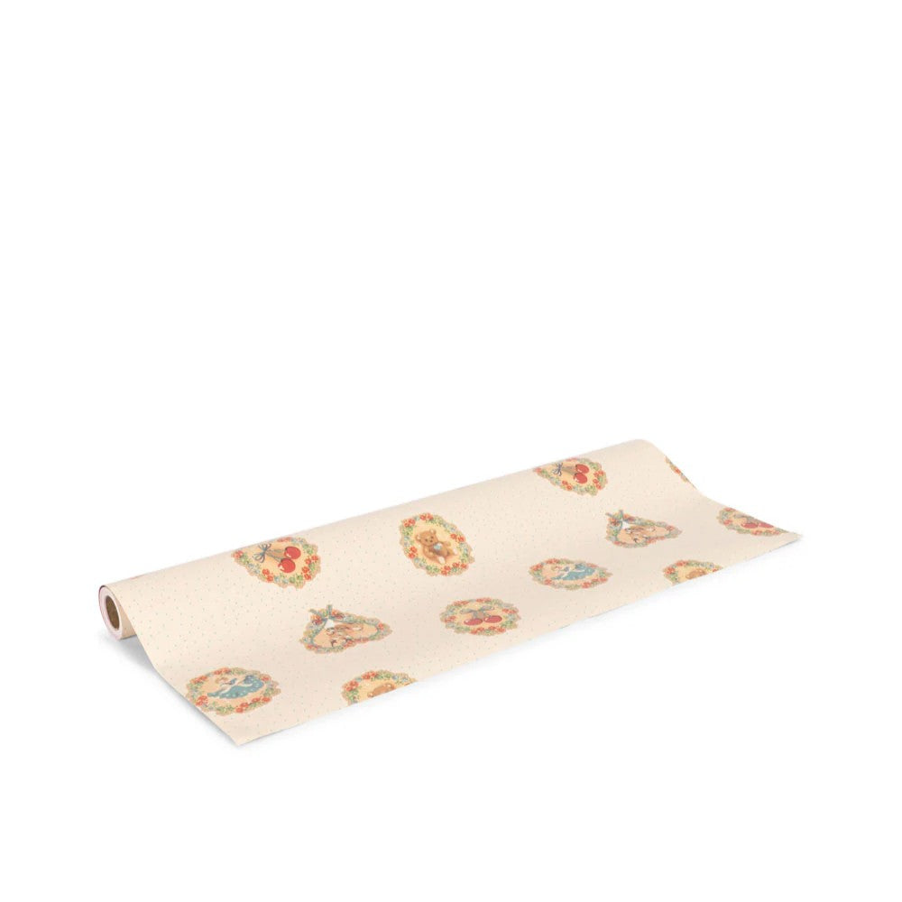 Papel de embrulho duas faces DEER DIARY - Konges Slojd
