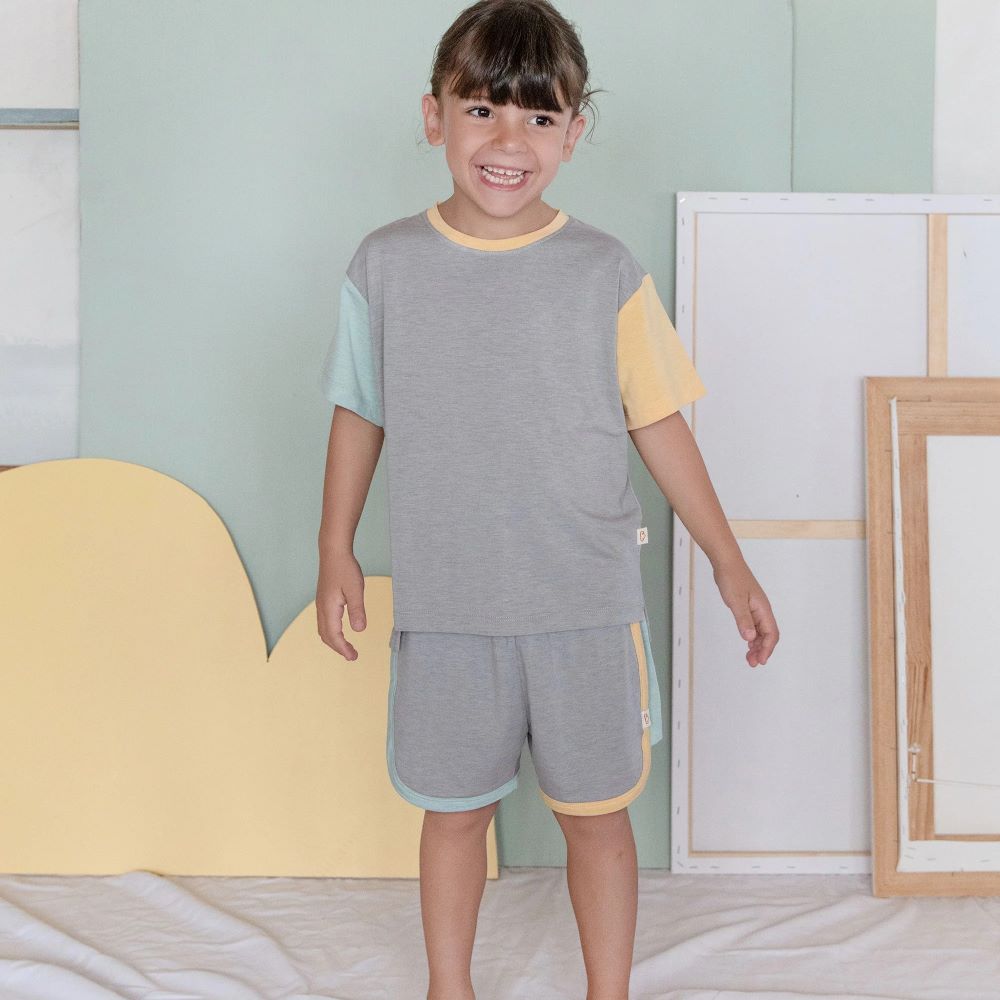 T-shirt COLOR BLOCK - Peteti Revery