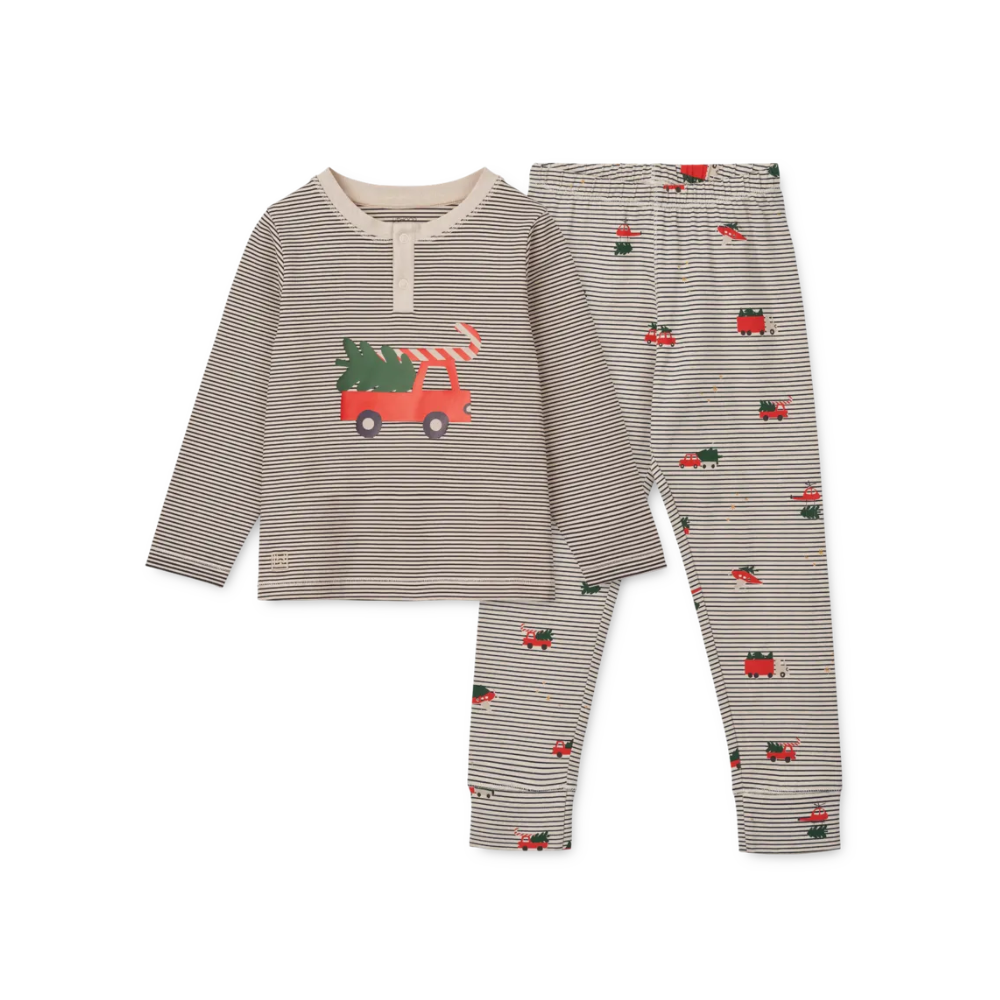 Pijama de natal em algodão - Liewood