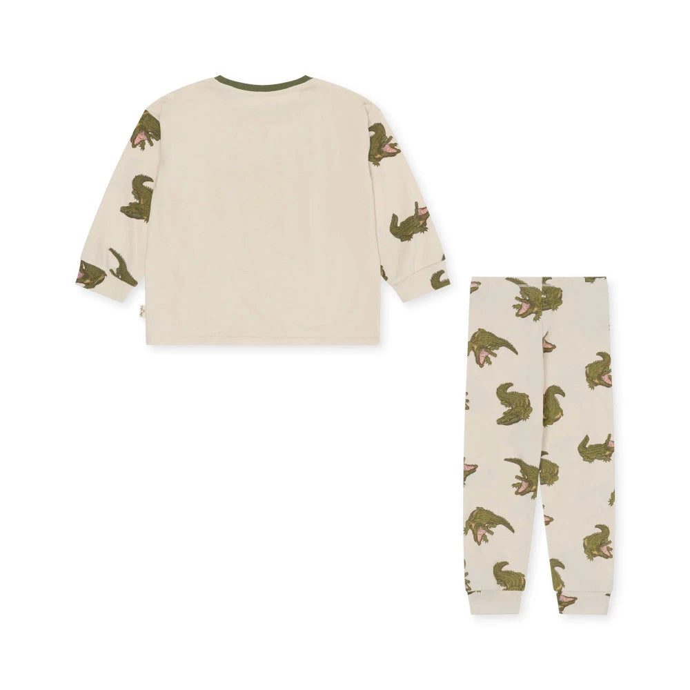 Pijama duas peças - Corcodilo - Konges Slojd
