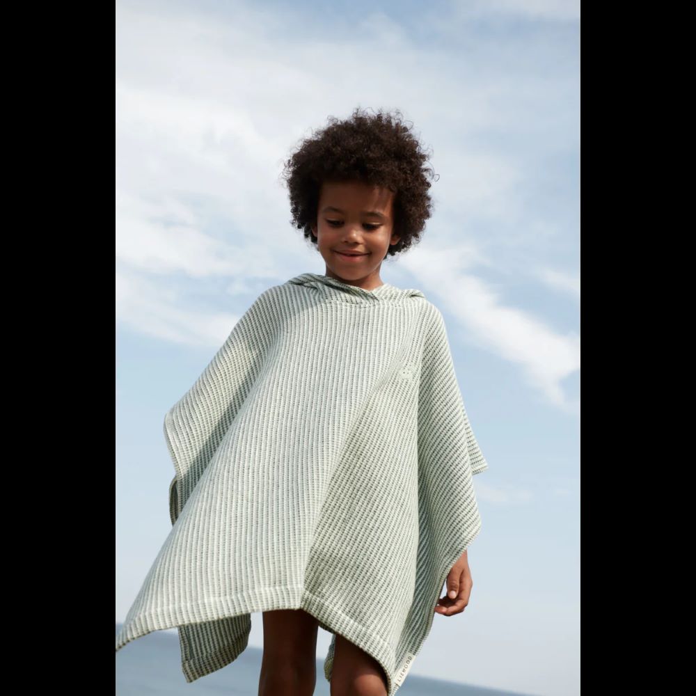 Poncho com capuz - Liewood