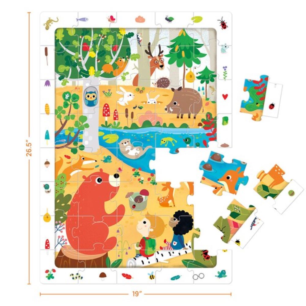 Puzzle de observação FOREST - Banana Panda