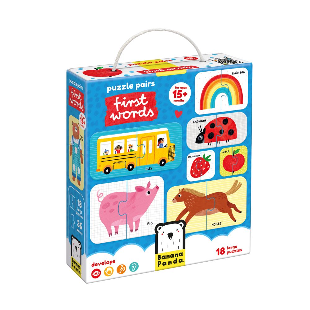Puzzle educativo FIRST WORDS - Banana Panda