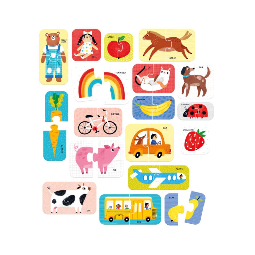 Puzzle educativo FIRST WORDS - Banana Panda