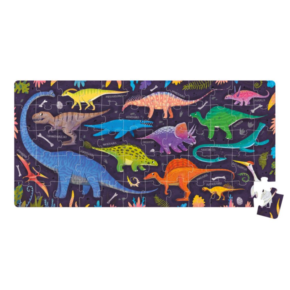 Puzzle I LOVE DINOSAURS - Banana Panda
