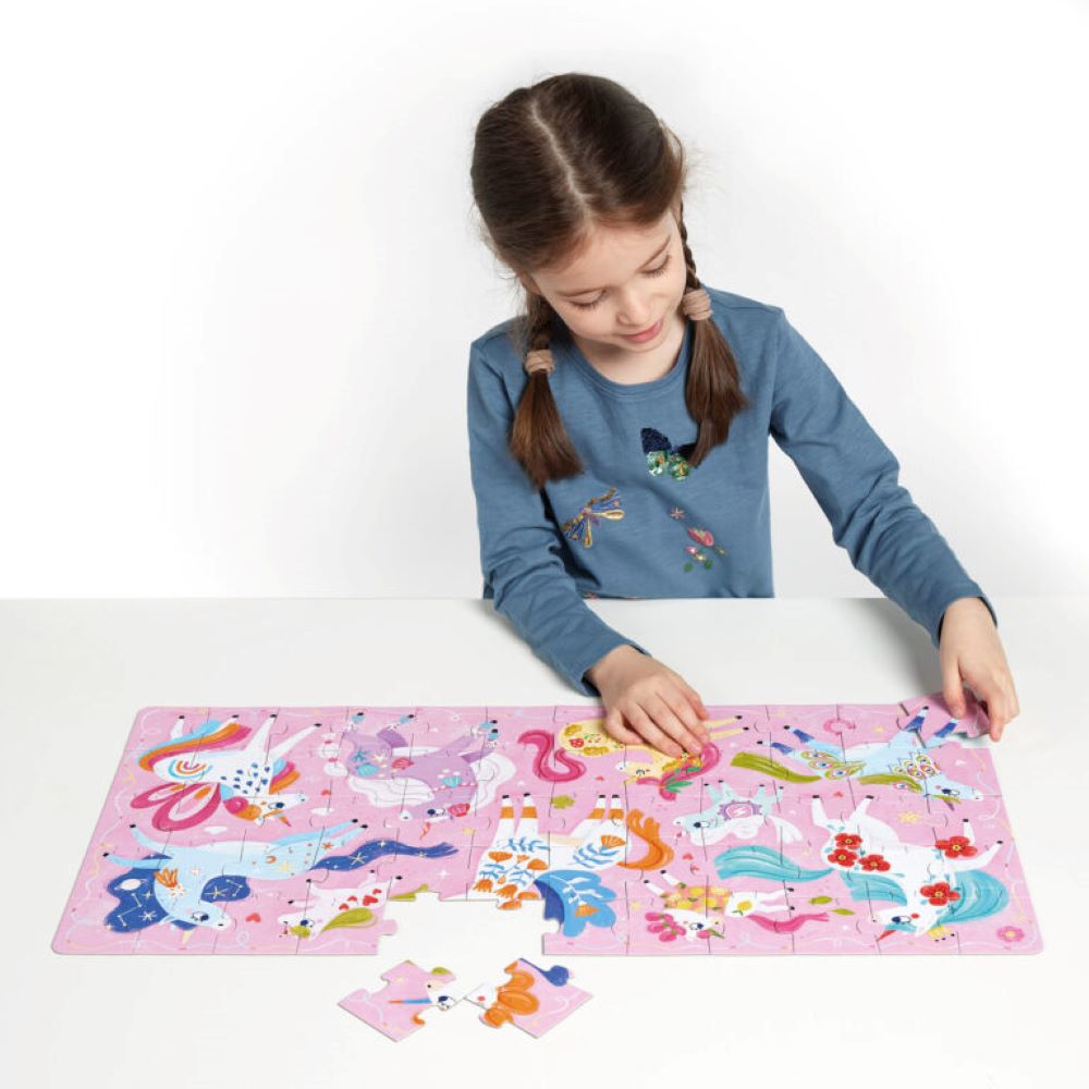 Puzzle I LOVE UNICORNS - Banana Panda