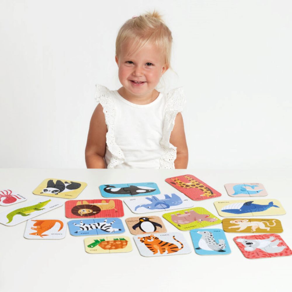 Puzzle educativo WILD ANIMALS- Banana PAnda