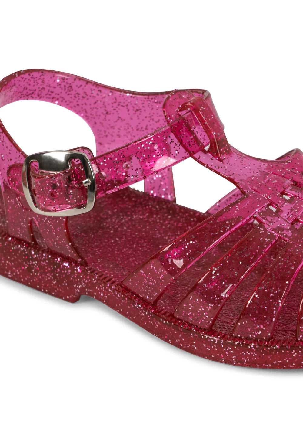 Sandálias Jelly NEA GLITTER Sangria - Konges Slojd