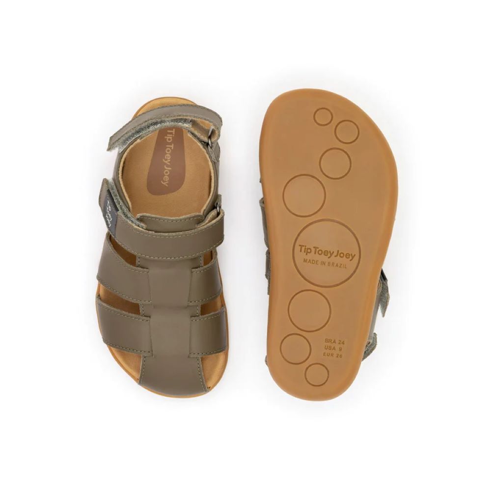 Sandálias SAND Mineral green - CORRER E BRINCAR - Tip Toey Joey