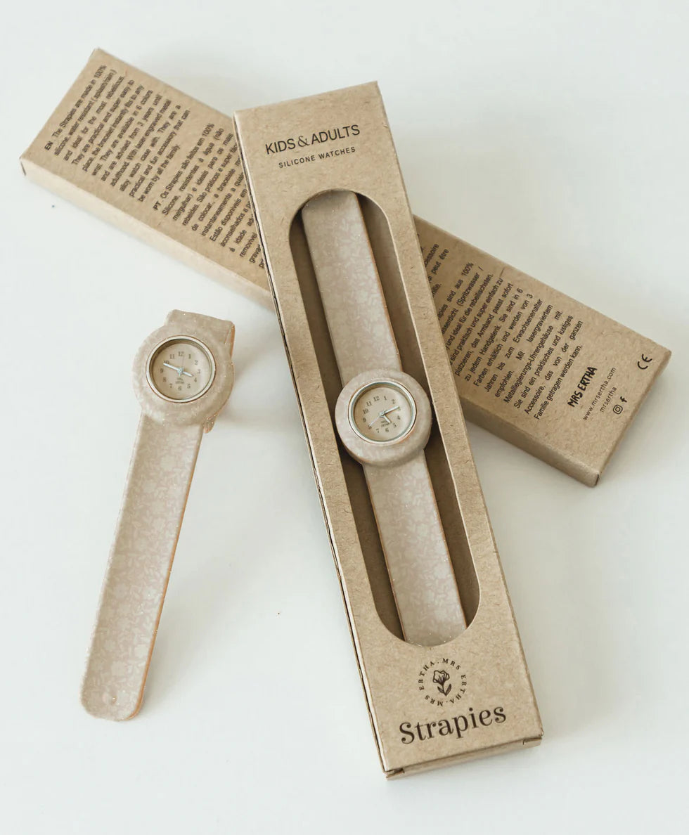 Relógio de silicone "Strapies" para criança e adulto - Mrs Ertha
