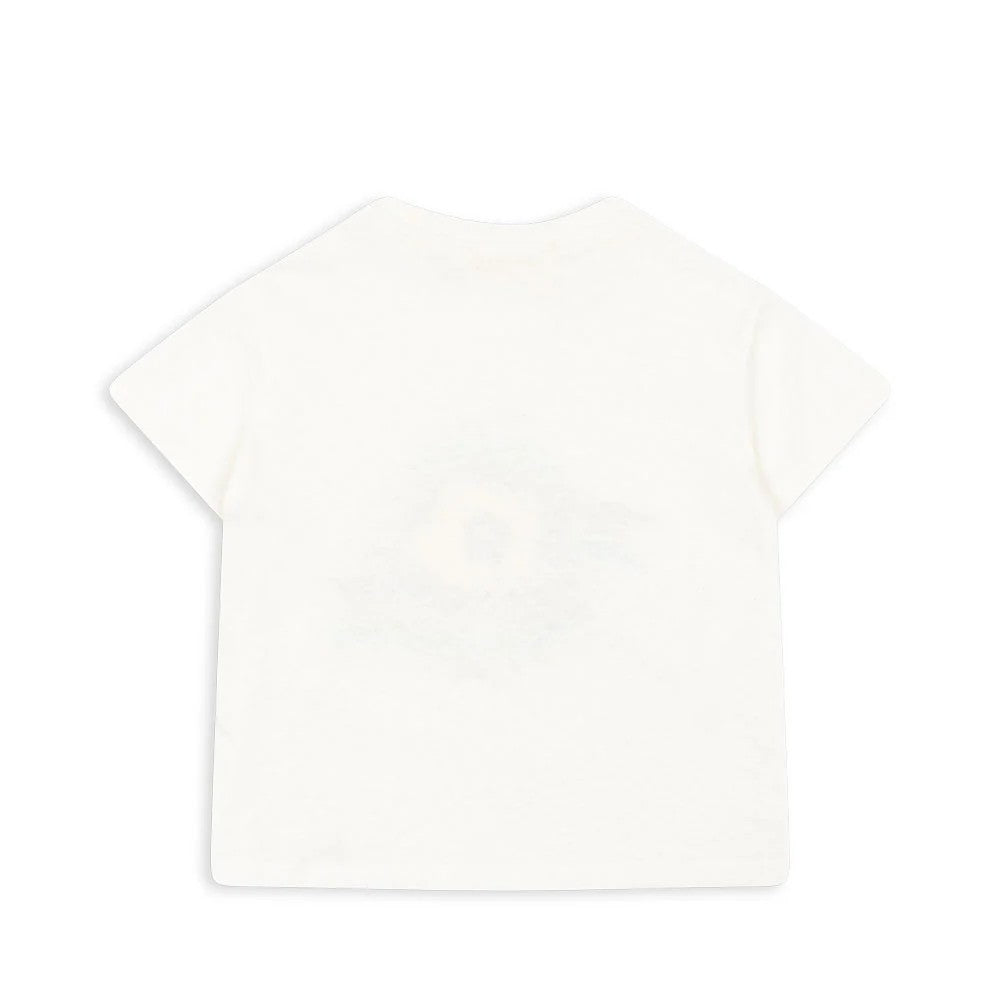 T-shirt de algodão KICK IT - Kongs Slojd