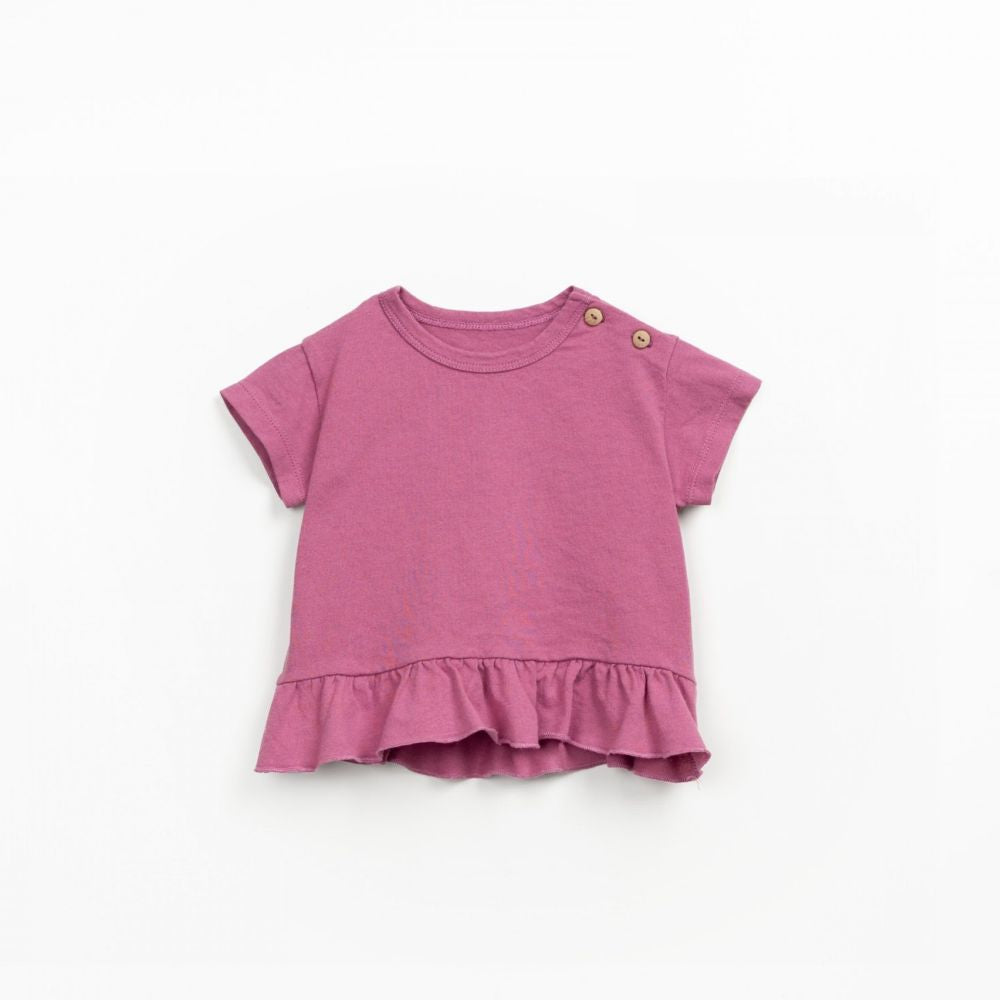 T-shirt com encaixe de folho - Play Up