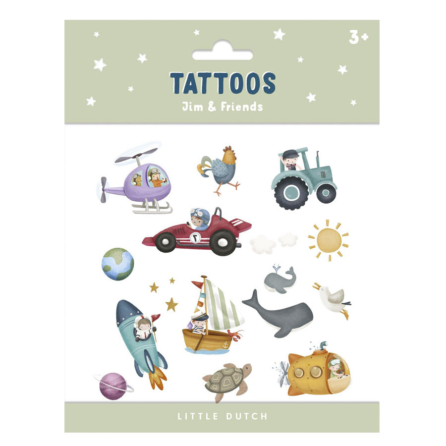 TATTOOS JIM & FRIENDS - Little Dutch