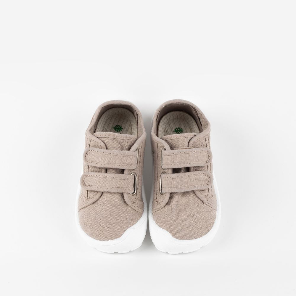 Ténis de lona DREC BEIGE - Victoria Shoes