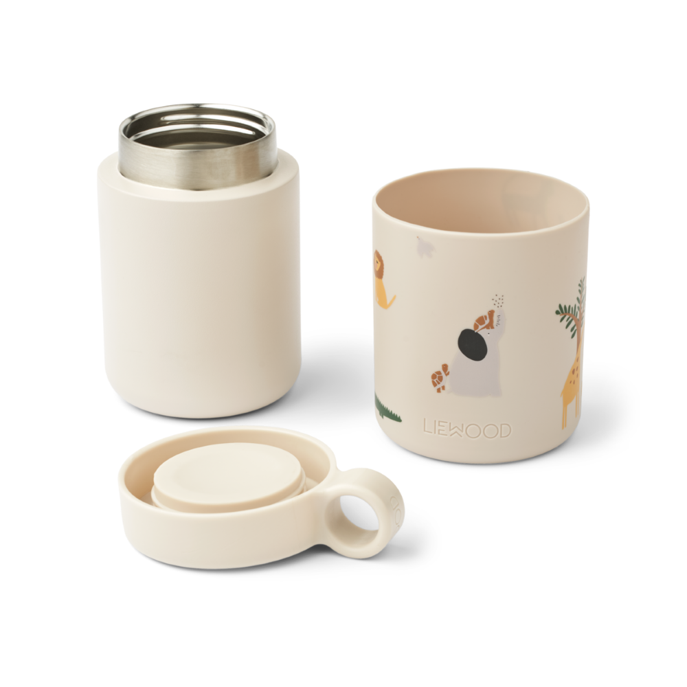 TERMO PARA ALIMENTOS E BEBIDAS DE AÇO - Liewood