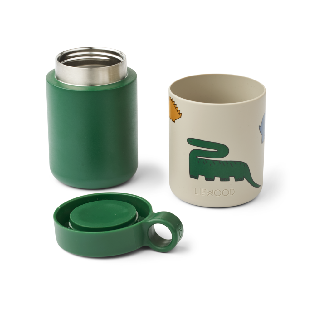 TERMO PARA ALIMENTOS E BEBIDAS DE AÇO - Liewood