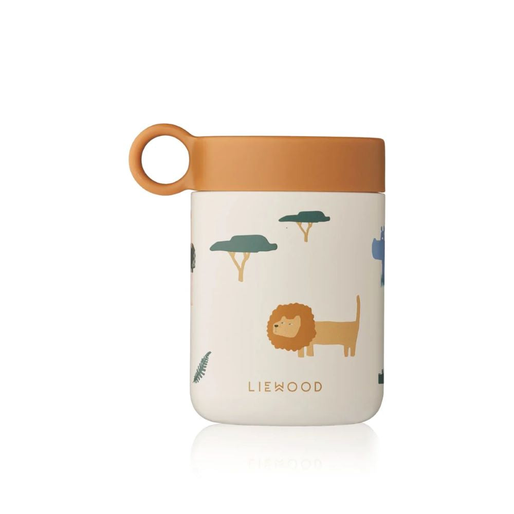 TERMO PARA ALIMENTOS E BEBIDAS DE AÇO - Liewood