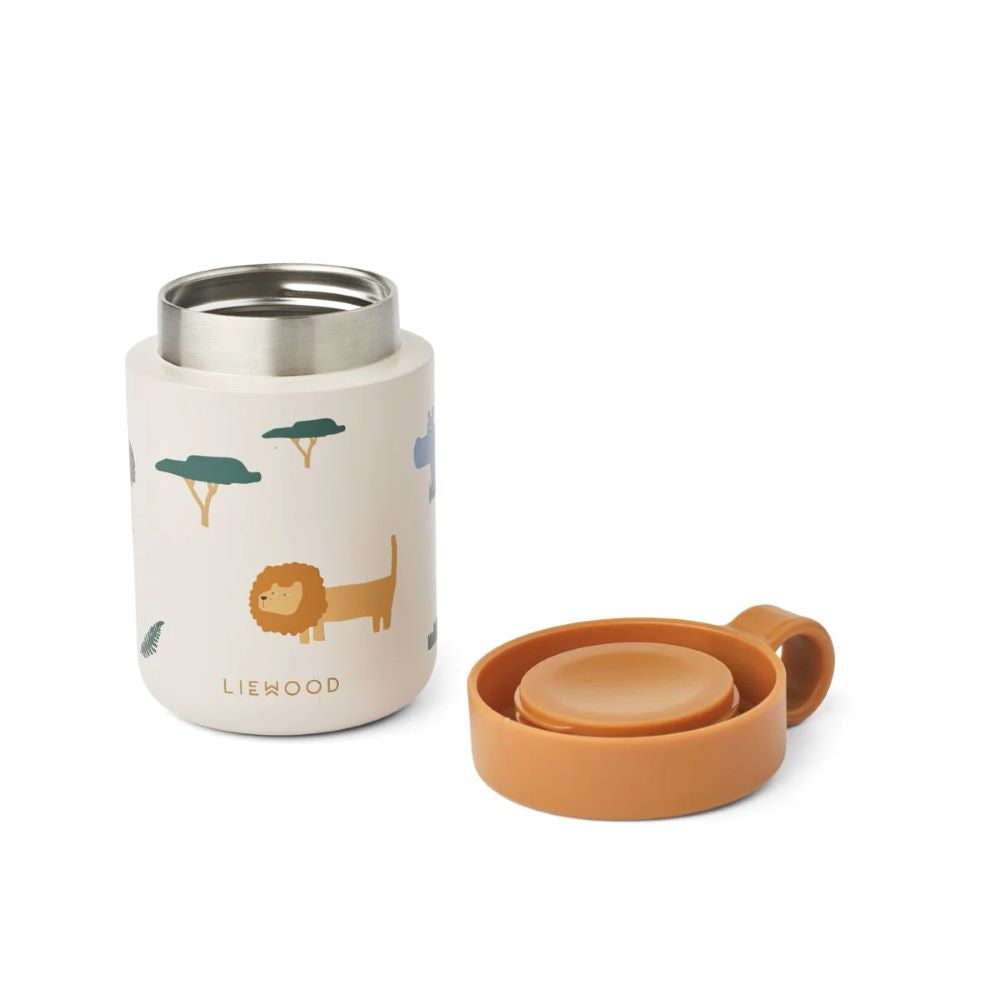 TERMO PARA ALIMENTOS E BEBIDAS DE AÇO - Liewood