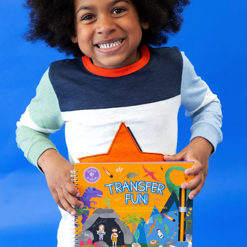 Livro de Transferências – DINOSSAUROS - Floss&Rock