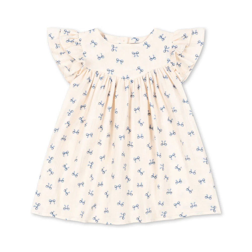 Vestido BOW BLUE - Konges Slojd