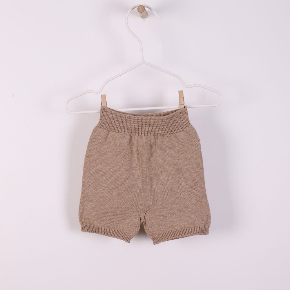 Conjunto camisola polo e calção tricotado em algodão | SEA BREEZE - Wedoble
