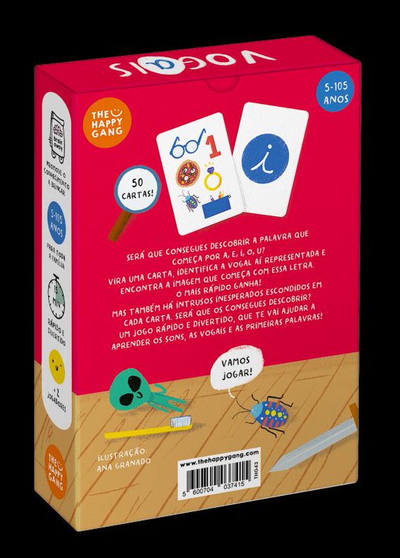 Brain Away - Procura e encontra vogais - The Happy Gang