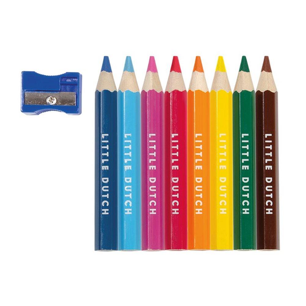 Lápis de colorir e afia - Little Dutch - chuvadeamor