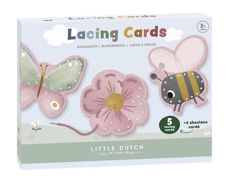Cartão de Entrelaçar "Lírio" - Little Dutch - chuvadeamor