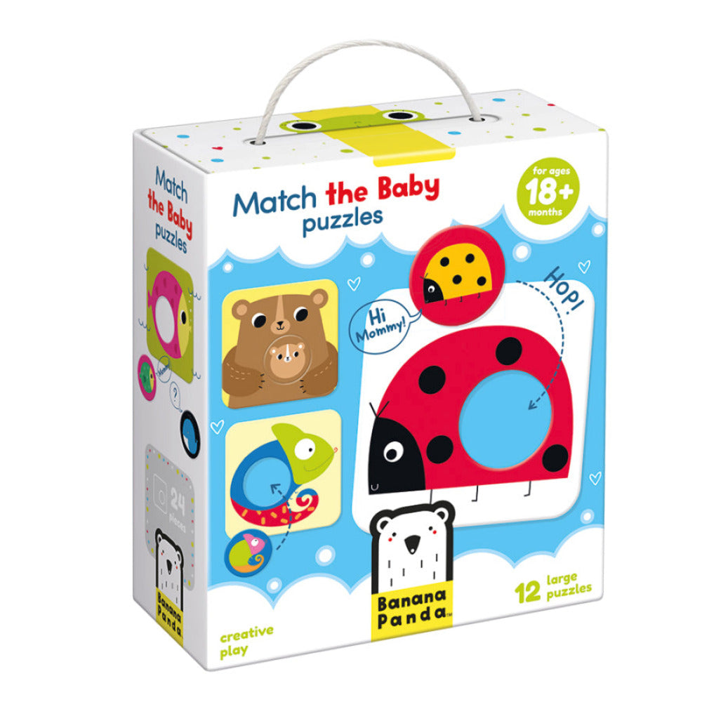 Match the Baby Puzzles - Banana Panda