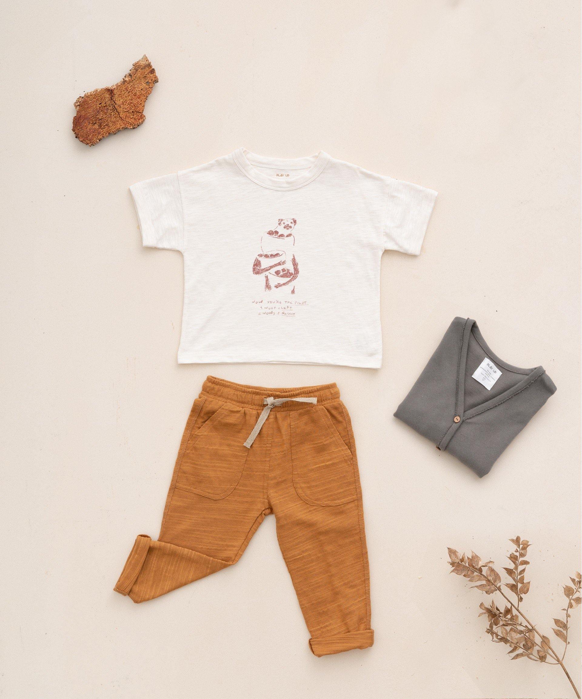 T-shirt com desenho - Play Up - chuvadeamor