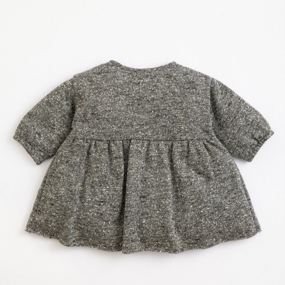 Vestido de malha com carda no interior - chuvadeamor