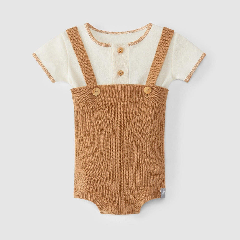 Kit fofo tricotado e body - chuvadeamor