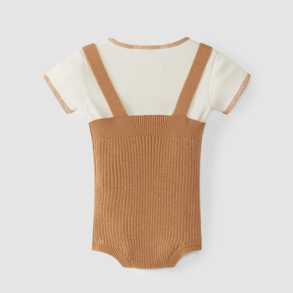 Kit fofo tricotado e body - chuvadeamor