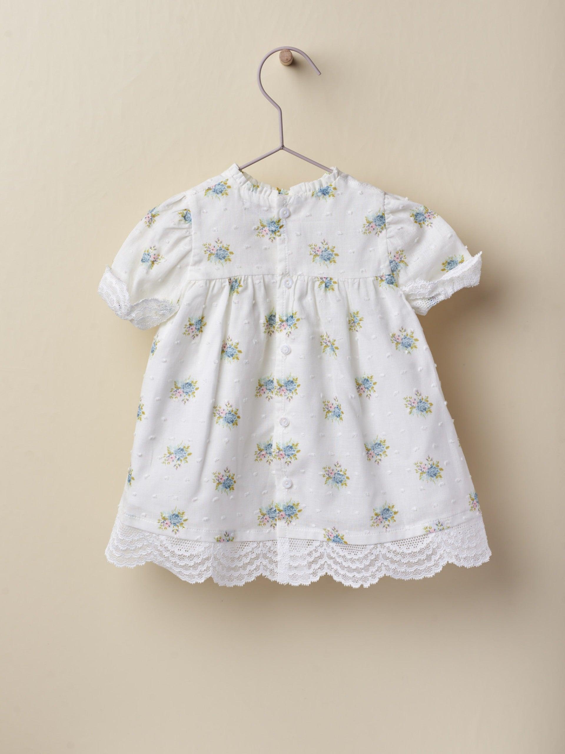Vestido florido em tecido de algodão | LITTLE LOVE - Wedoble - chuvadeamor