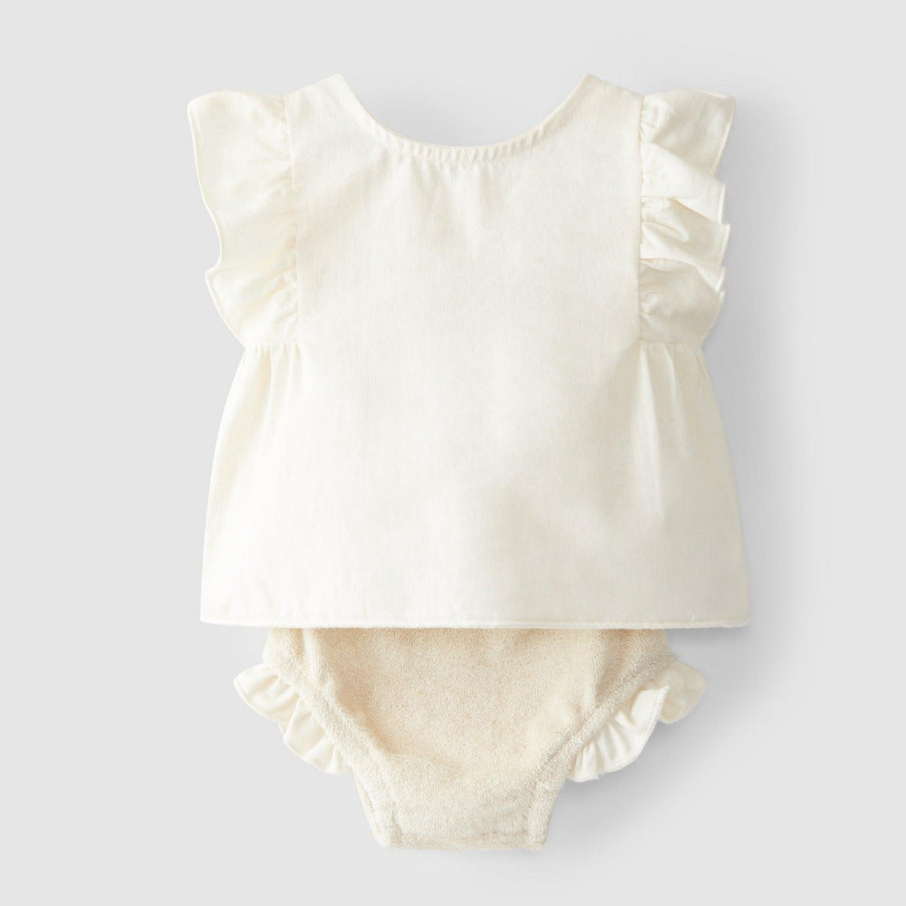 Conjunto blusa e tapa fraldas - Snug - chuvadeamor