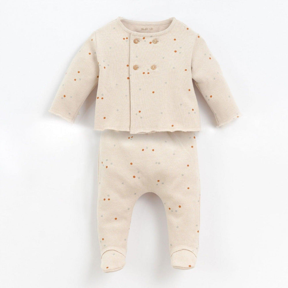 Conjunto com fibras recicladas - Play Up - chuvadeamor