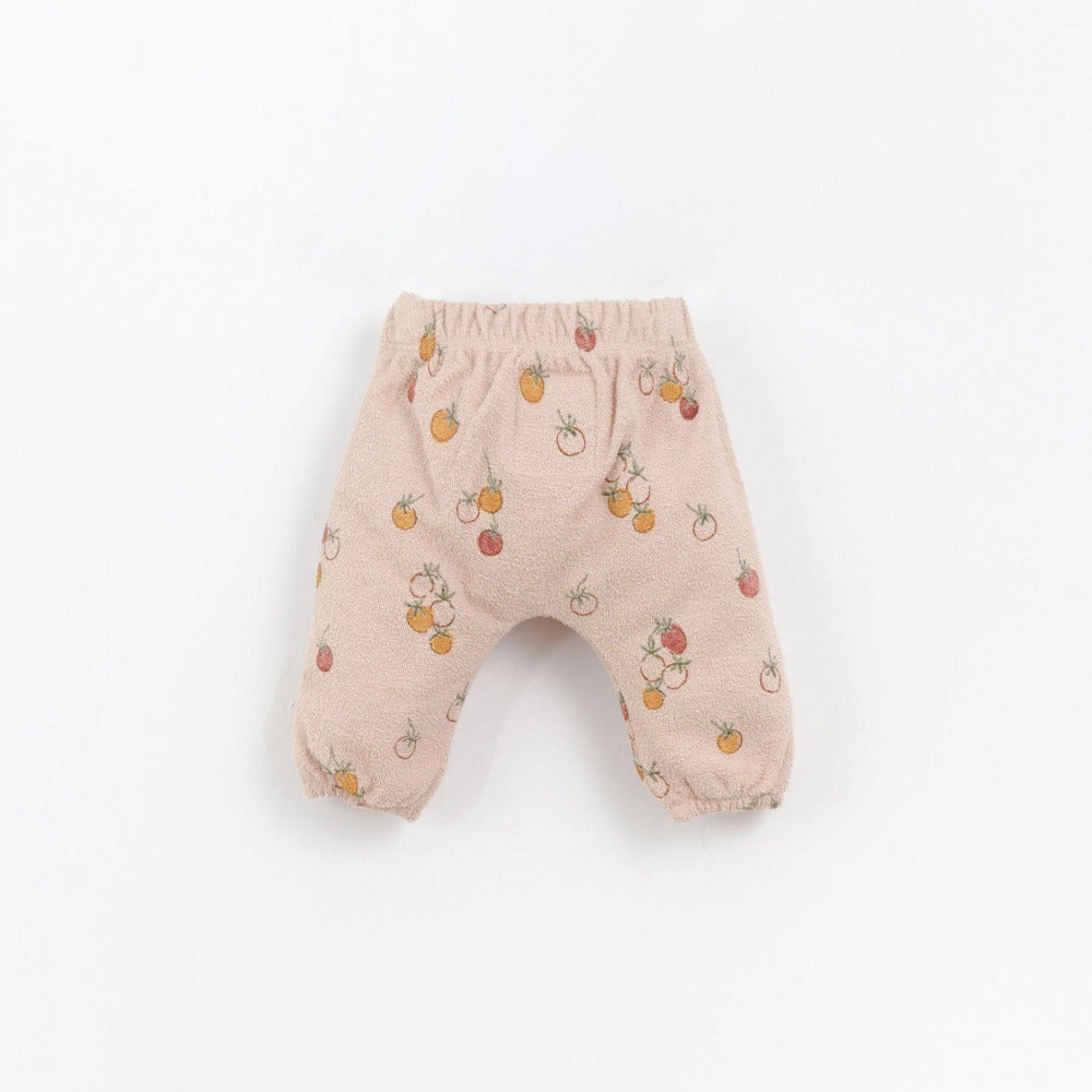 Calça com estampado de tomates - Play Up - chuvadeamor