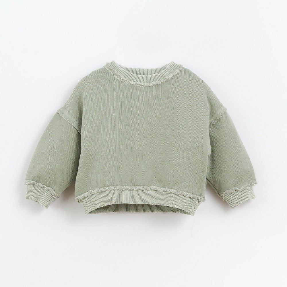 Camisola em algodão com tingimento natural - Play Up - chuvadeamor