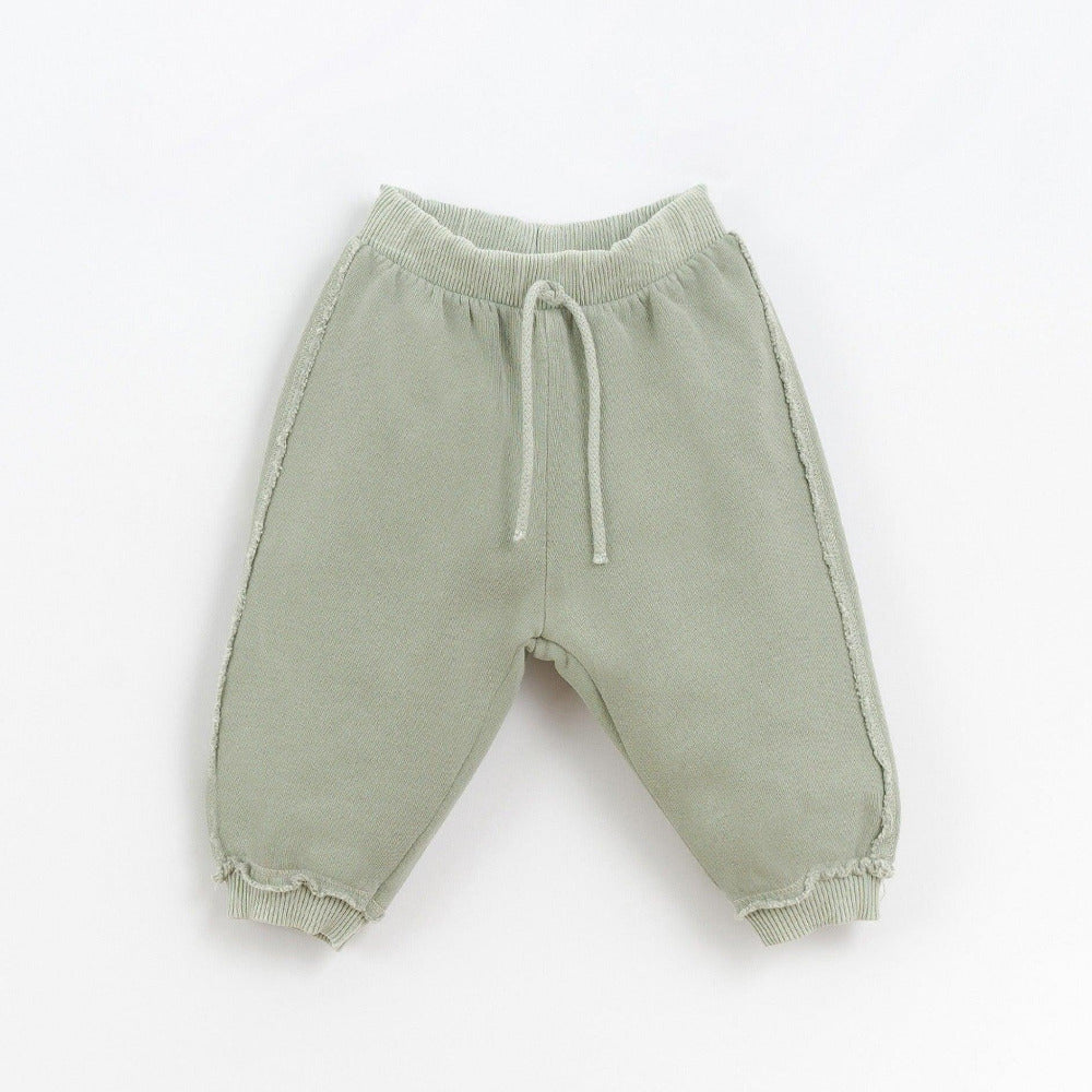 Calça de malha com bolso atrás - Play Up - chuvadeamor