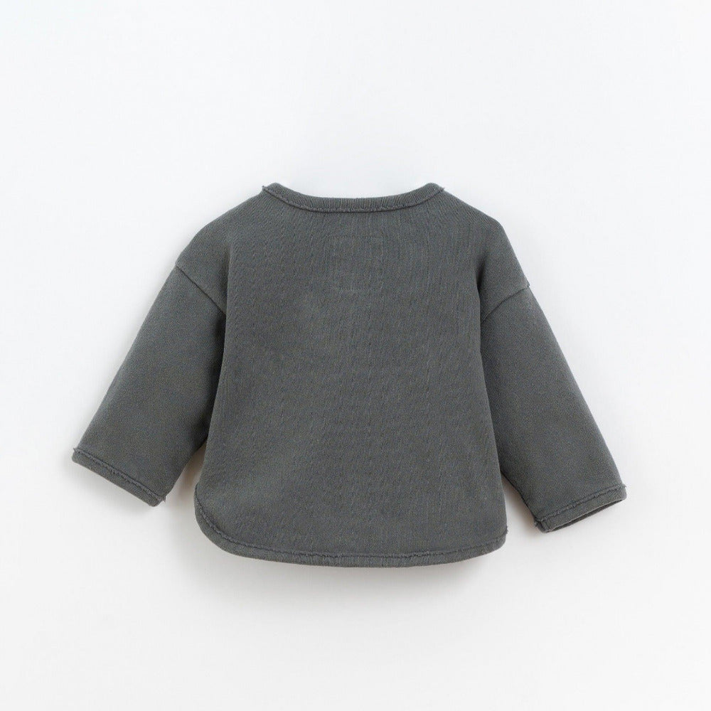 Camisola em algodão com bolso no peito - Play Up - chuvadeamor