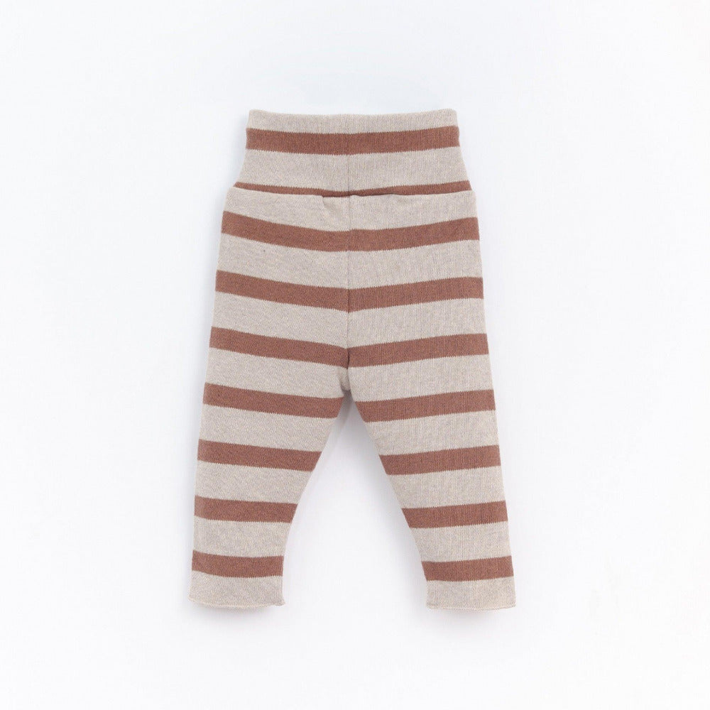 Leggings com cinto alto em algodão - Play Up - chuvadeamor