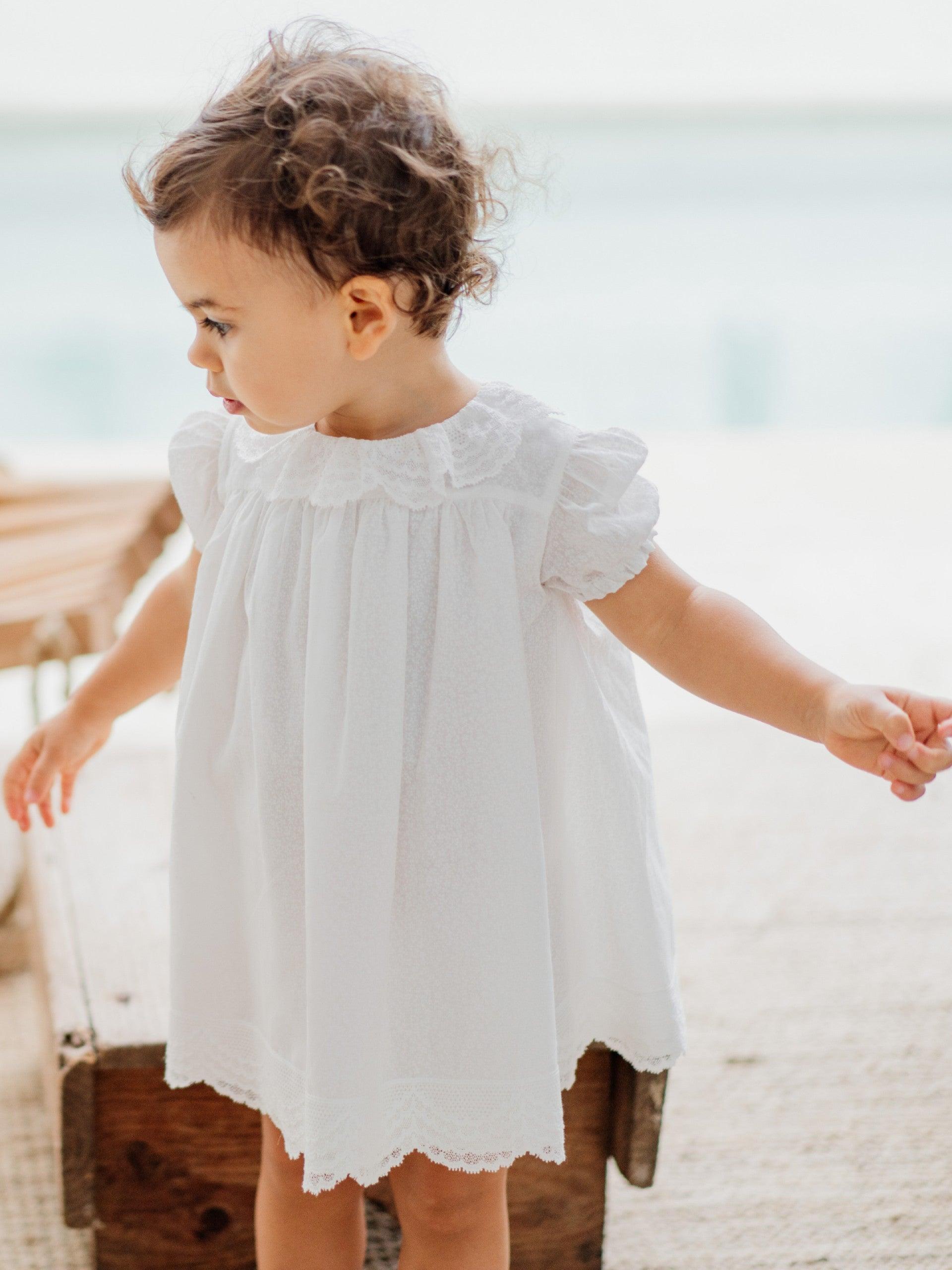 Vestido florido em tecido de algodão | LITTLE LOVE - Wedoble - chuvadeamor
