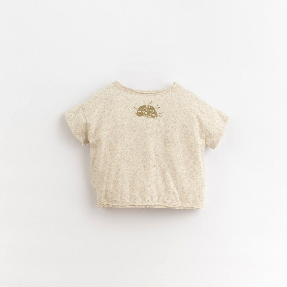 T-shirt mistura de algodão orgânico e cânhamo - Play Up