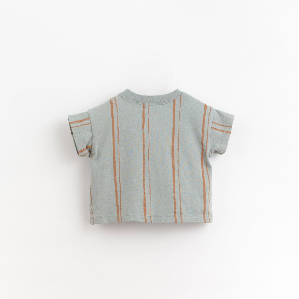 T-shirt com estampado de riscas- Play Up